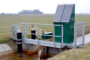 Drainage and irrigation pumping station