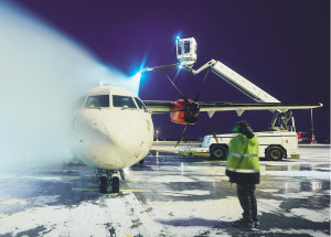 Deicing Heavy Equipment