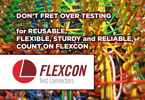 Choose Flexcon Flexible Test Connectors for electronic equipment, electrical installations, communications systems and more.