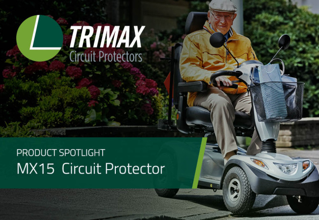 Product Spotlight: MX15 Series Manual Reset Circuit Protector