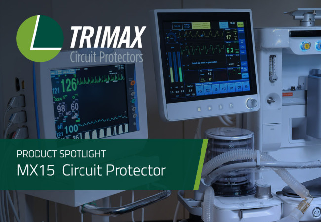 MX15 Series Manual Reset Circuit Protector